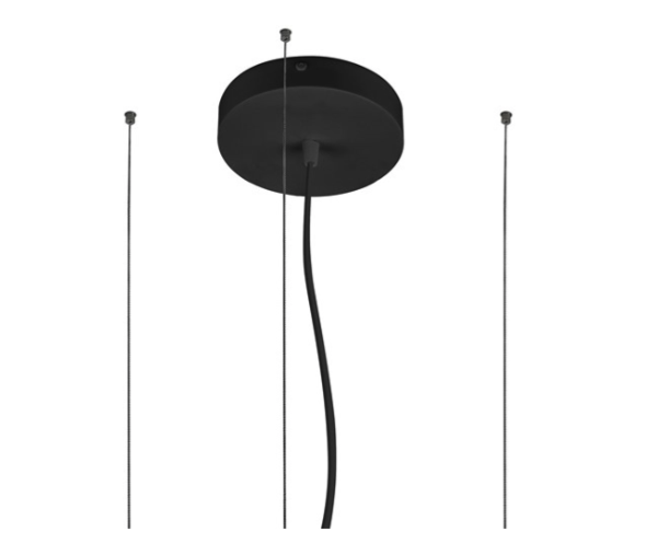 Loftroset Sort til LUMINA Moon LED lampe  